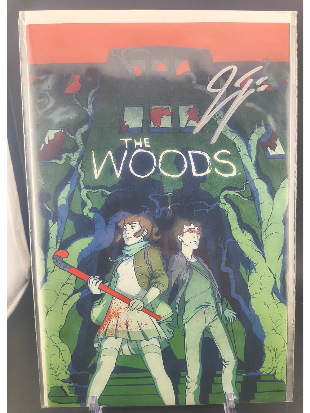The Woods #1 (2014) Paul Duffield 1:25 Incentive Variant Signed James Tynion IV